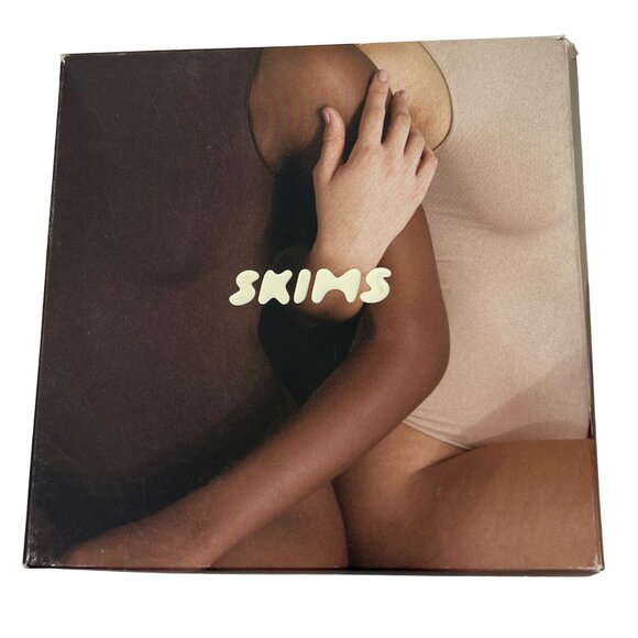 SKIMS‎ Light Essential Scoop Neck Bodysuit Talc Womens 4X - Picture 6 of 9